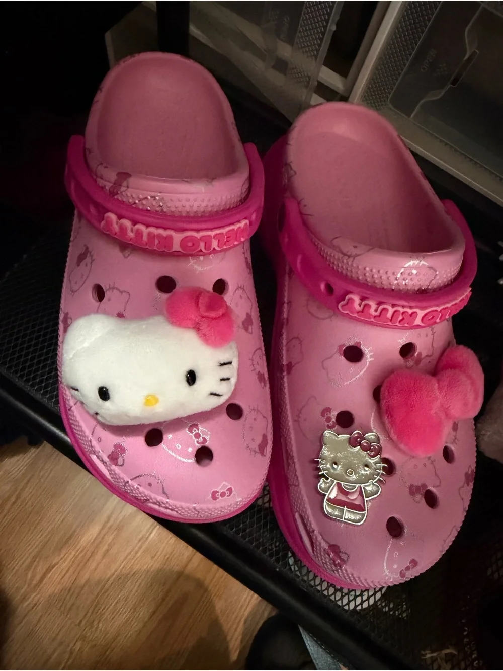 Hello Kitty Pink  Crocs Shoes - Cute Slip-On Comfort